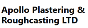 Apollo Plastering Logo
