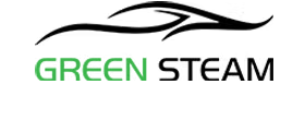 Green Steam Mobile Car Valet Logo
