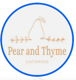 Pear & Thyme Catering Logo