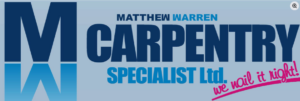 M W Carpentry Specialist Logo