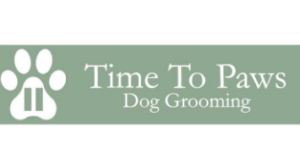 Time To Paws Dog Grooming Parlour Logo